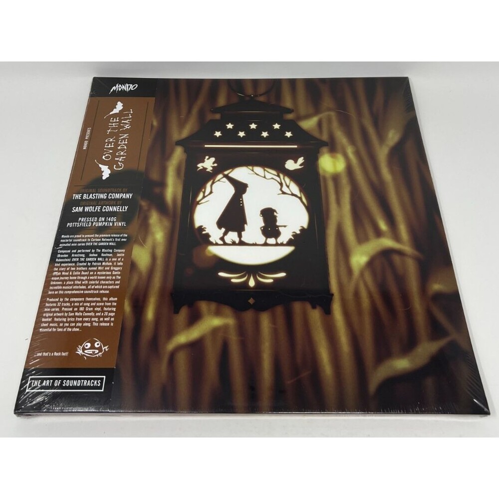 Over The Garden Wall Original Soundtrack Mondo LP Pottsfield Pumpkin Vinyl
